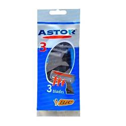 بیک آستور خودتراش سه لبه سه عدد